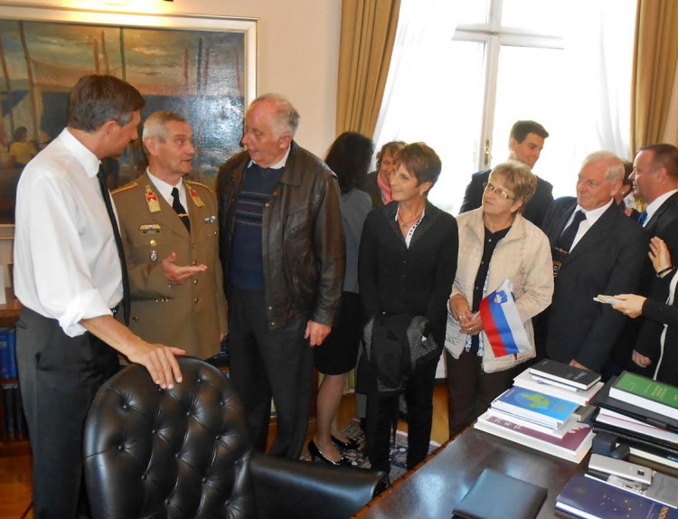 A szlovén köztársasági elnöknél jártunk...