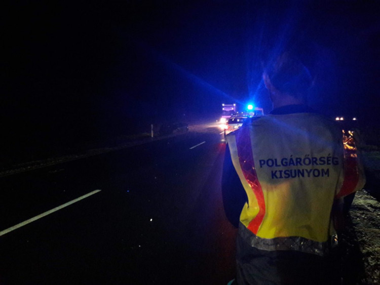 Balesetnél segítettek