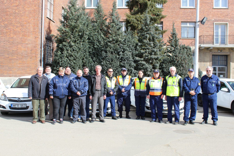 Gépjárműveket kapott a Polgárőrség