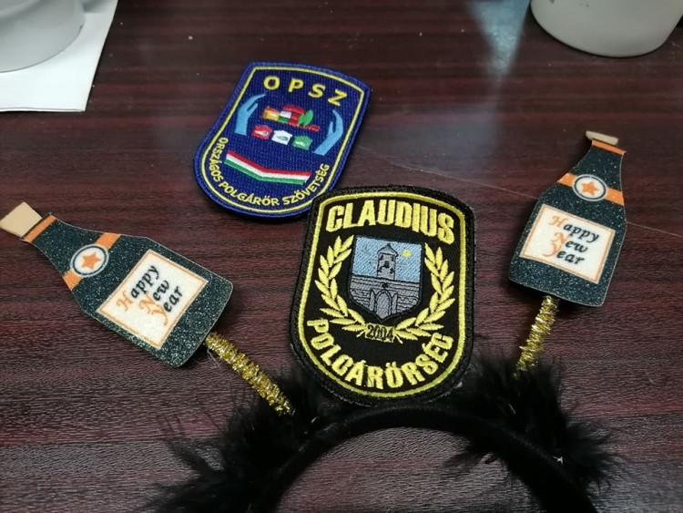 Évet búcsúztattak a Claudius Polgárőr Egyesület tagjai