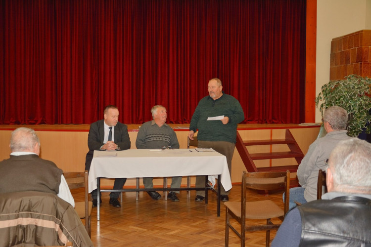 Évértékelő, tisztújító közgyűlés Csörötneken