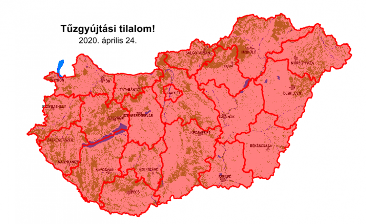 Szabadtéri tüzek megelőzése
