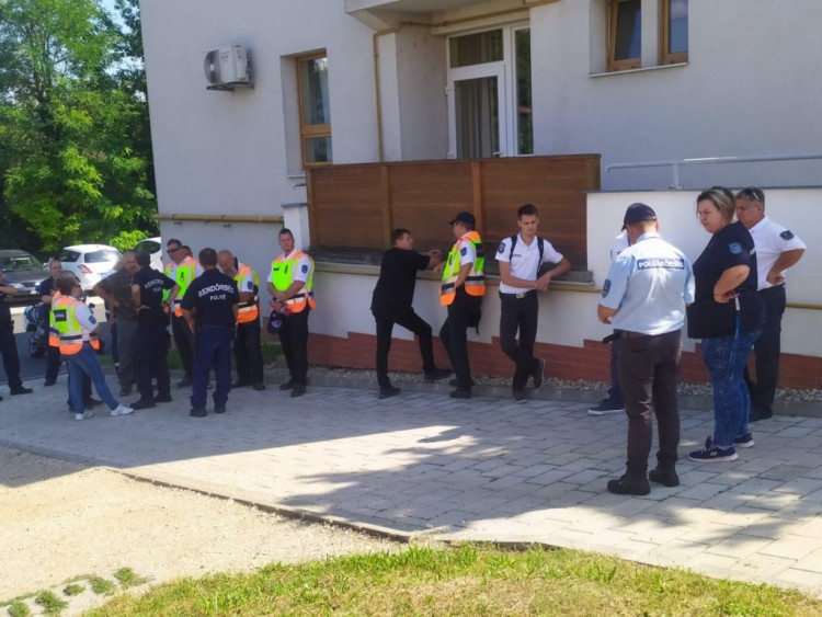 250 kg-os légibomba megsemmisítésében segítettek a csepregi polgárőrök