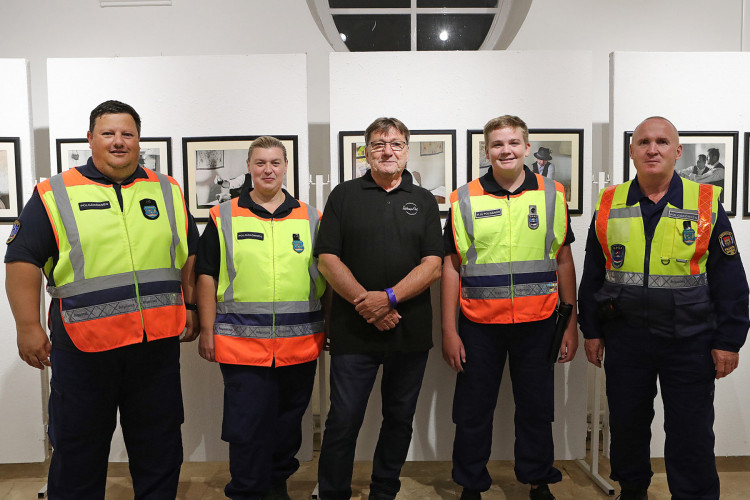 Polgárőrök a Körmendi napok 2020 rendezvényen