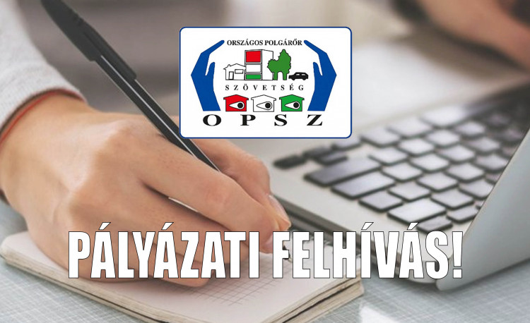 Pályázati felhívás!