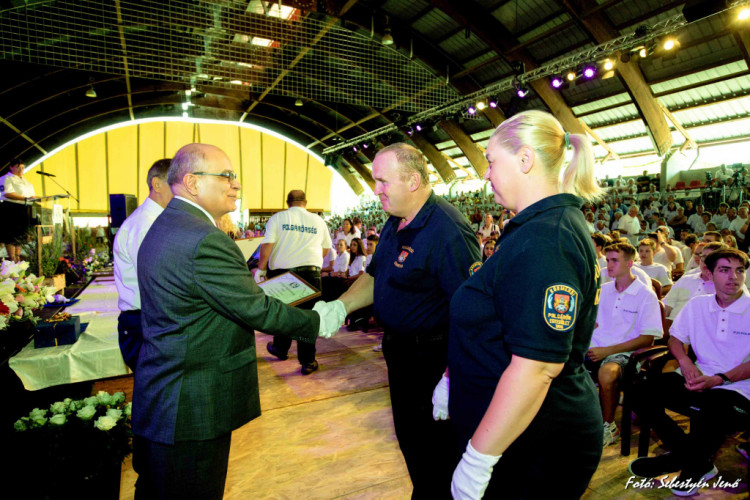 Vas megyei elismerések az Országos Polgárőr Napon