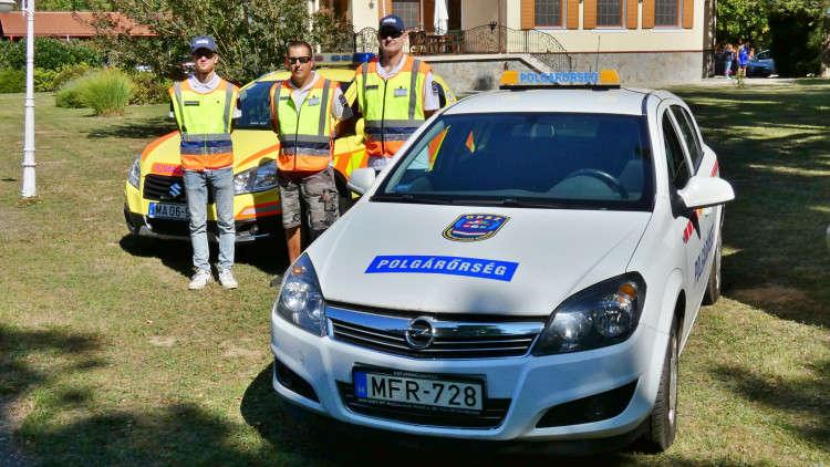 A Vas Megyei Mentők Napján segítettek a sárvári polgárőrök