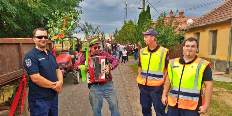 Szüreti felvonulás Hosszúperesztegen