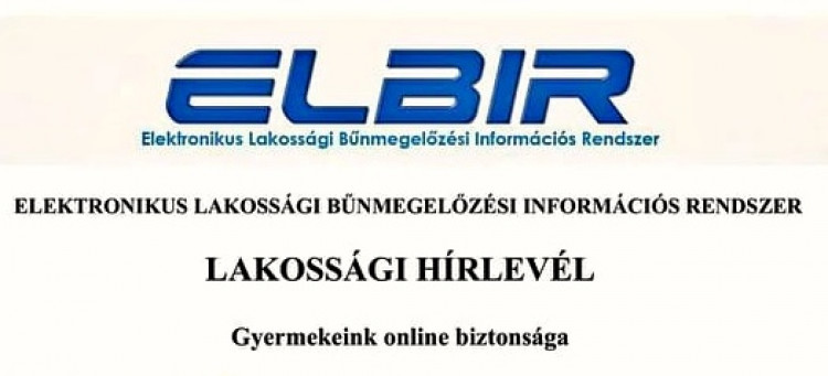 Gyermekeink online biztonsága