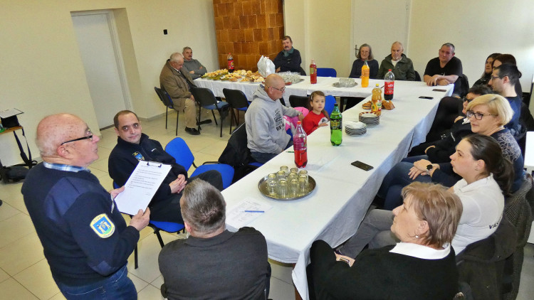 Ünnepséget tartottak a vásárosmiskei polgárőrök