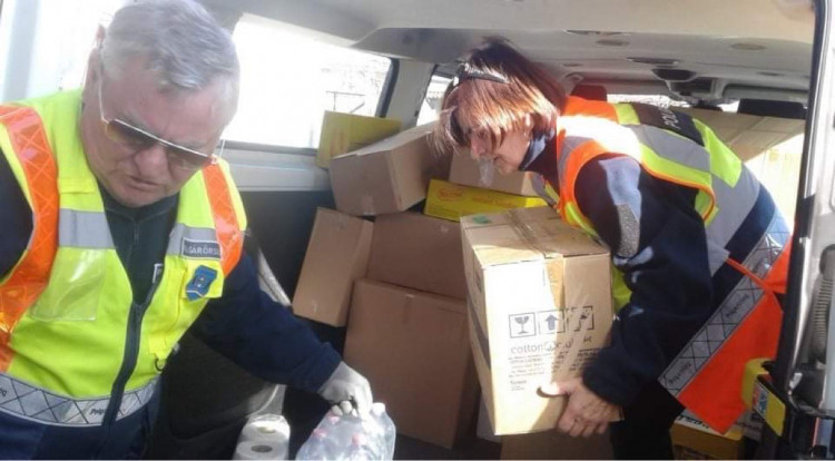 Vépről indult segélyszállítmány Tiszadobra