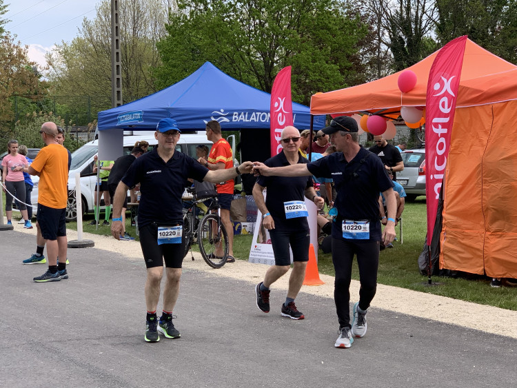 Vasi polgárőrök a XVI. Ultrabalatonon