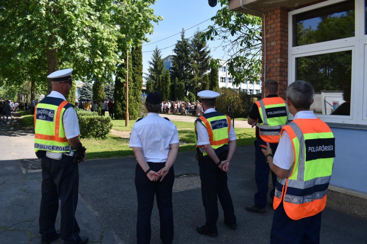Körmendi Rendészeti Technikum kibocsátó ünnepség