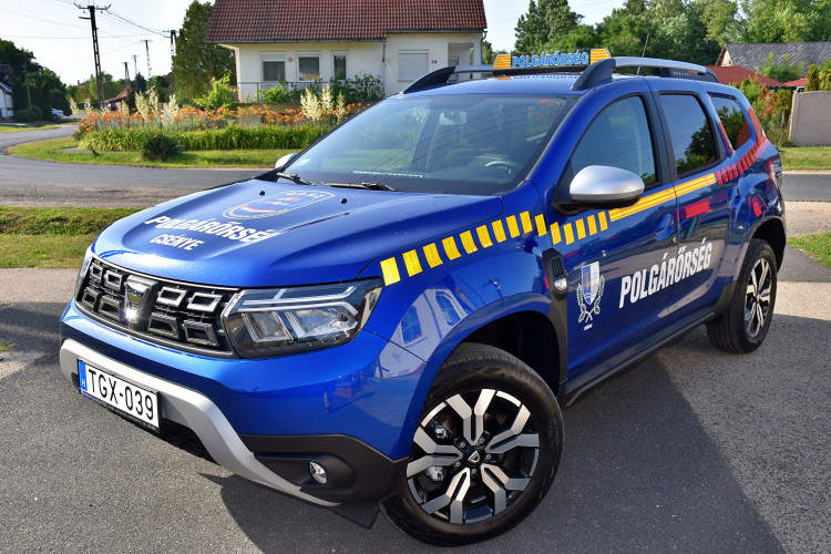 Új polgárőr gépjármű Csényében