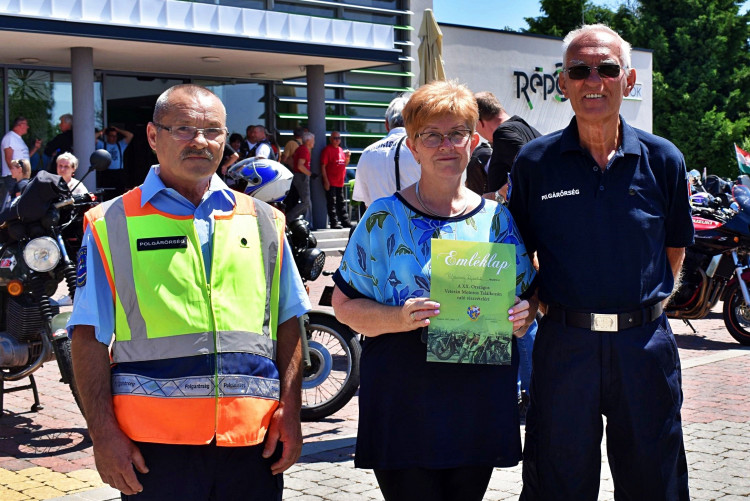 Veteránmotoros találkozó Répcelakon