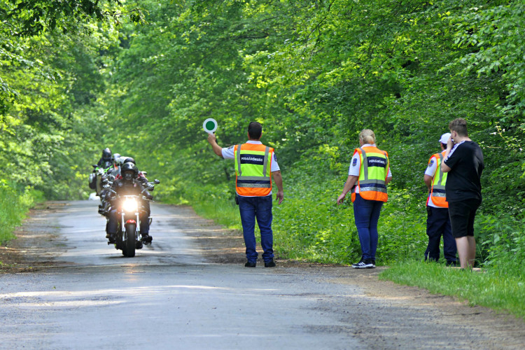 III.Szajki-Tavak Motoros Találkozó polgárőrökkel