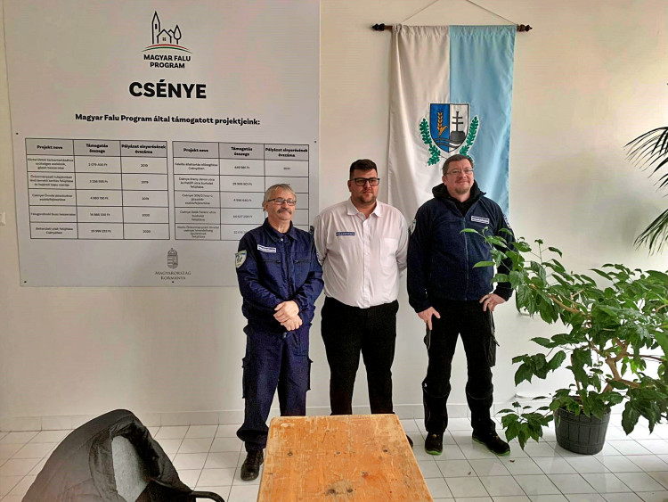 Tisztújító közgyűlést tartottak a csényei polgárőrök