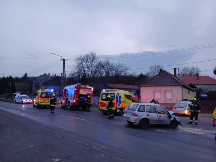 Közúti baleset történt Tömördön
