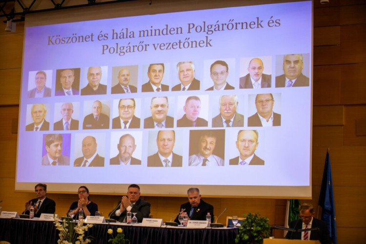 Újabb öt évre dr. Túrós András az Országos Polgárőr Szövetség elnöke