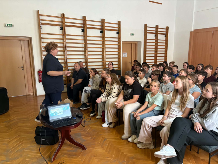 Közlekedésbiztonsági napot rendeztek Bő településen